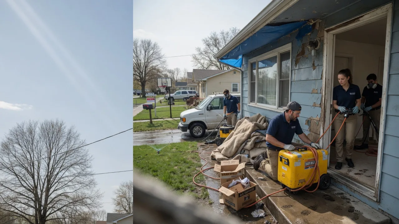 Basement Flood Cleanup in Boons Camp, KY near me